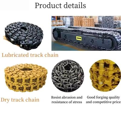 Cadenas para excavadoras Caterpillar E320, Sumitomo 200, Kobelco 230, Sany 235, XCMG 215, Liugong 922, Kato 820